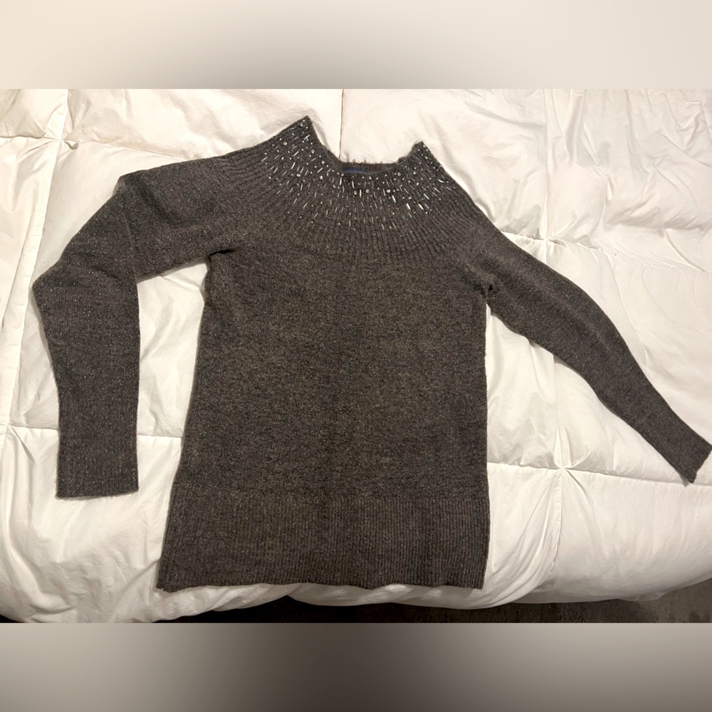 Apt. 9 Dressy Beaded Sweater